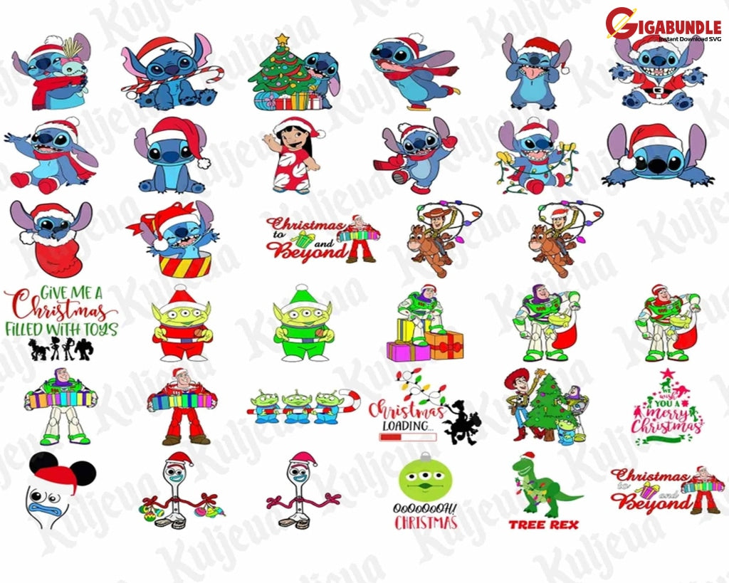 100 Christmas Cartoon Friends Png Family Png
