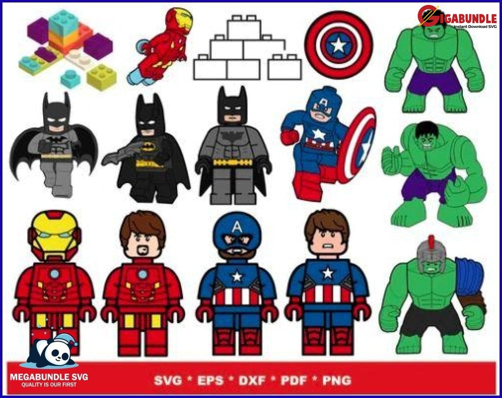 100+ Lego Bundle Svg Png Dxf Eps