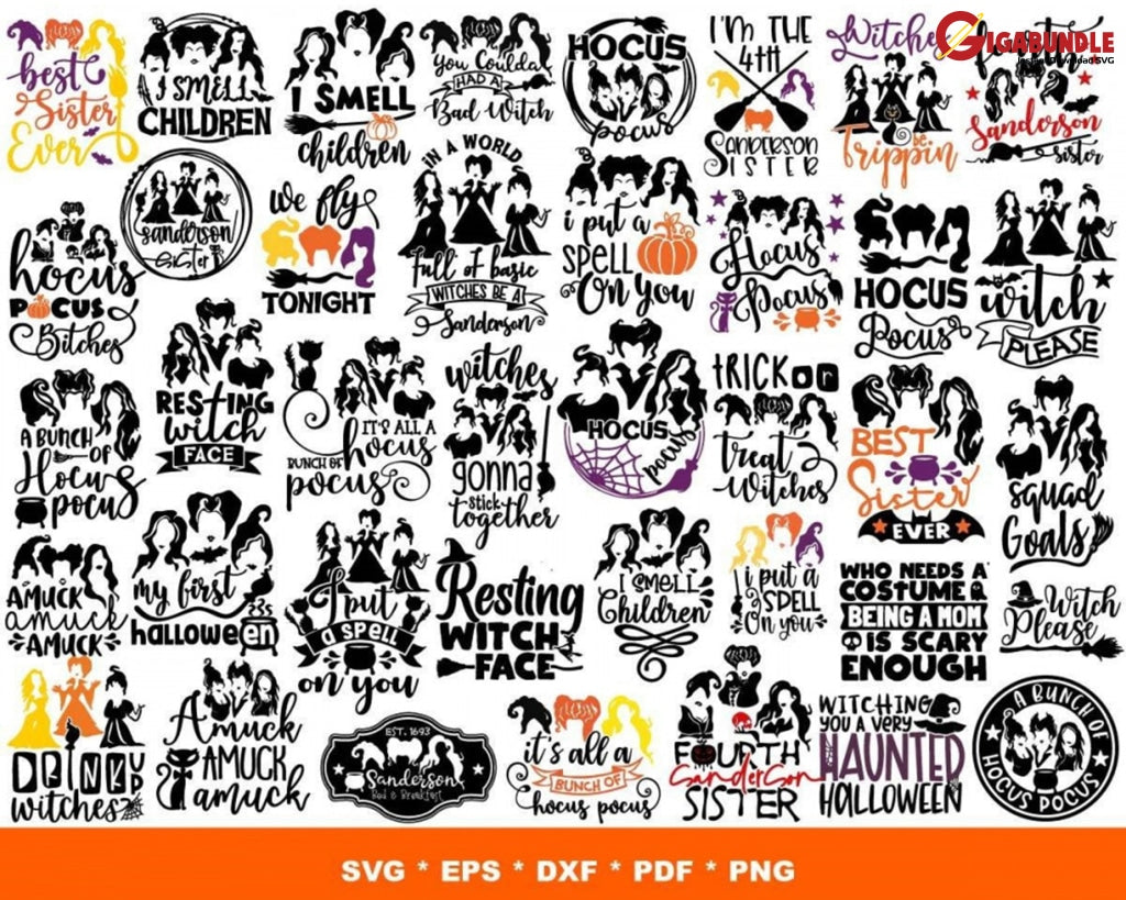 1000+Halloween Bundle Svg Png Dxf Eps
