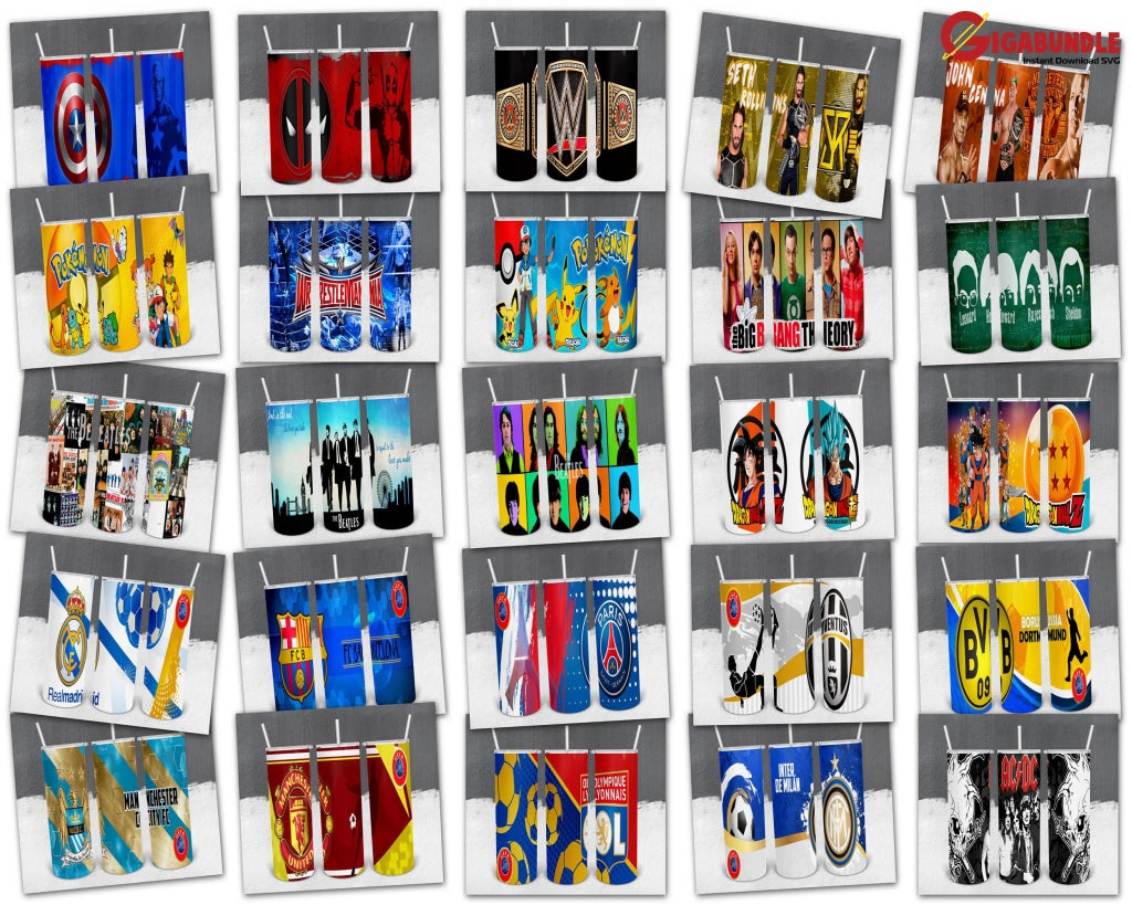 12.000+ Tumbler Designs Bundle Png High Quality 20 Oz Sublimation Design Template For Sublimation