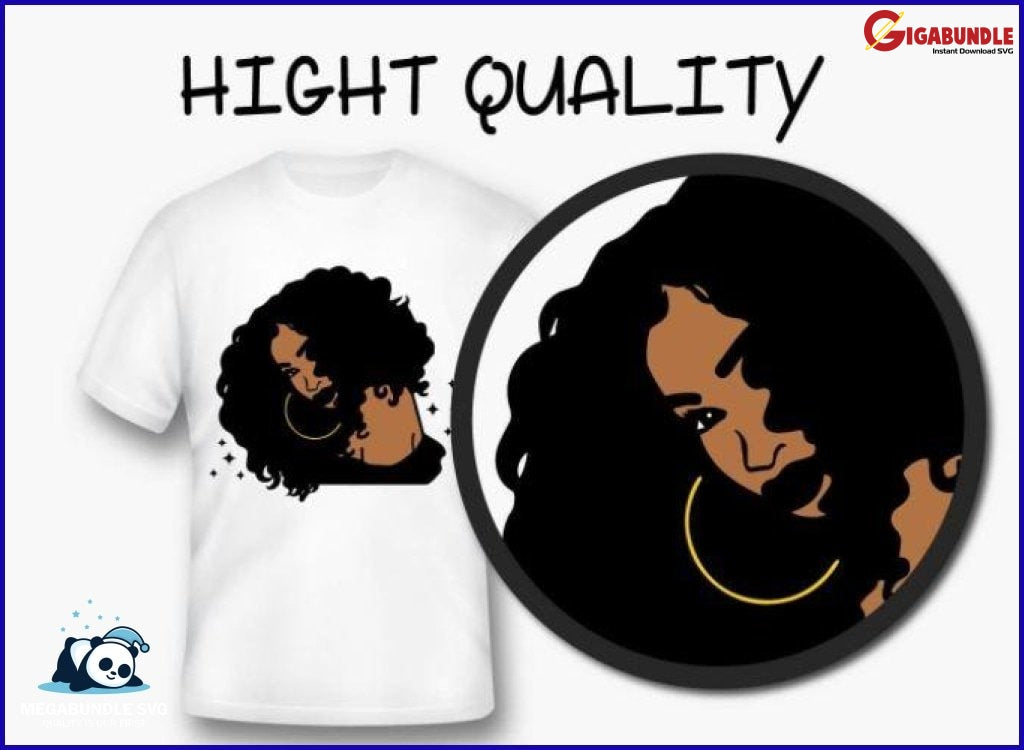 100+ Afrowoman Bundle Svg Png Dxf Eps