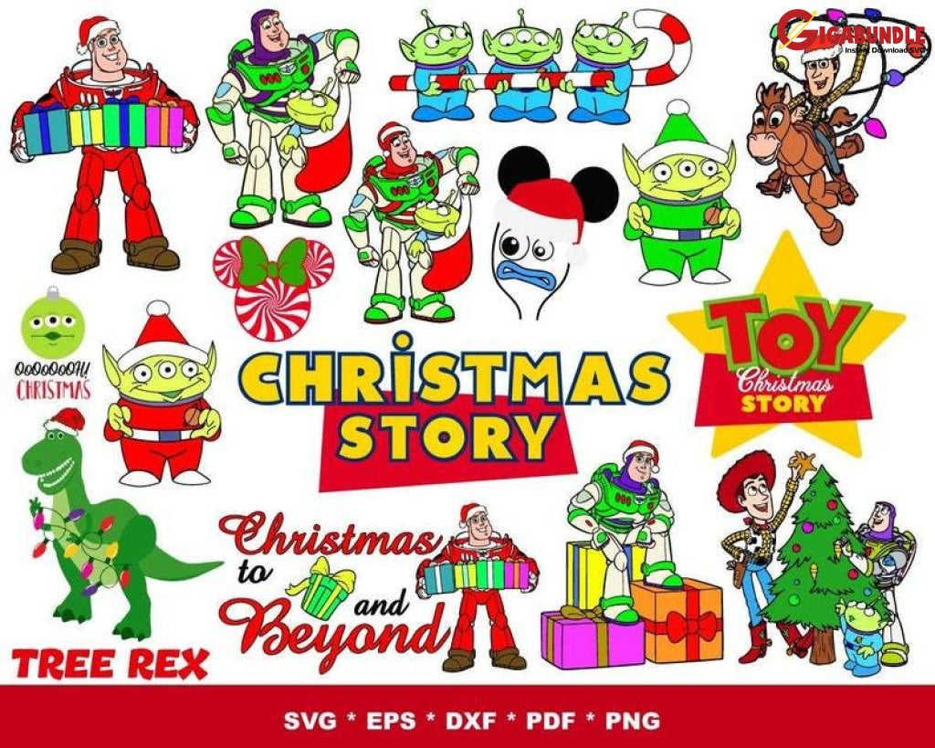 1500+ Disney Christmas Svg Bundle Winter Svg Santa Holiday Merry Funny Shirt Cut File Cricut