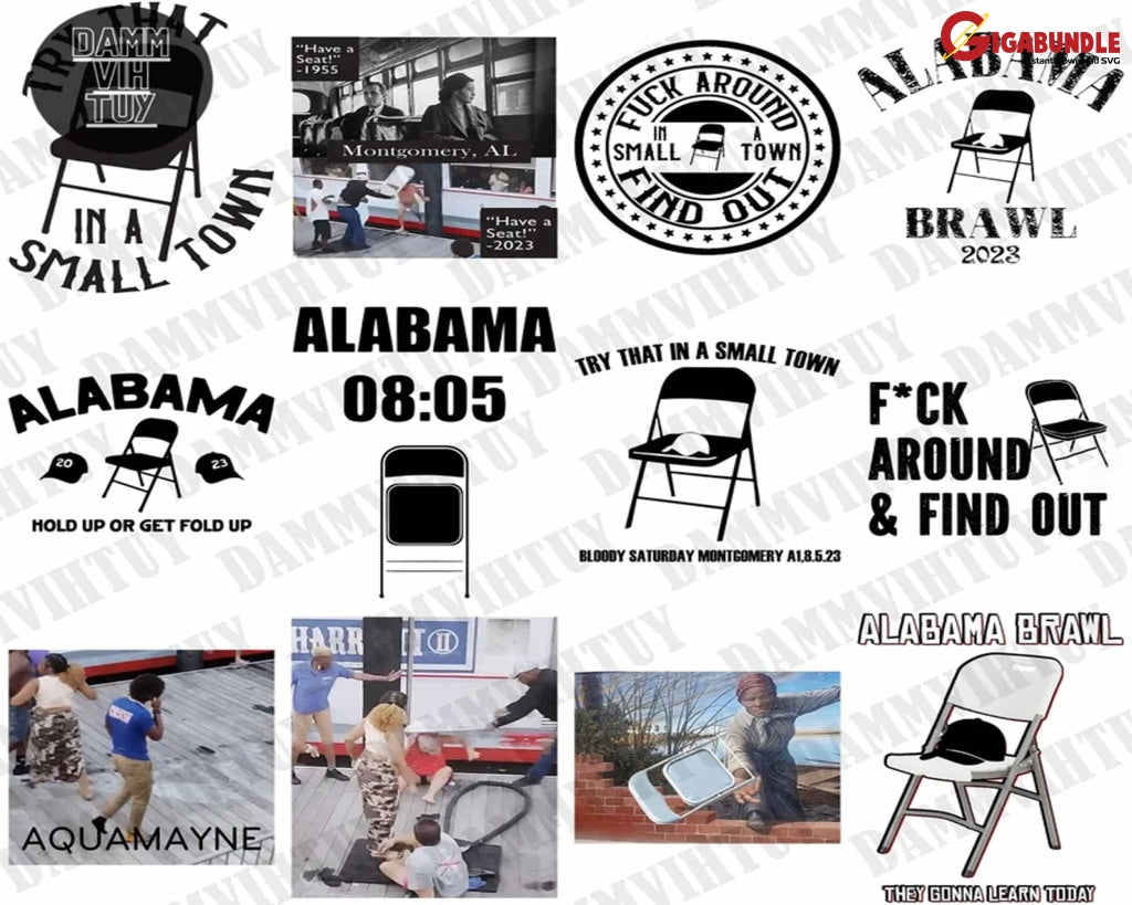 20+ Alabama Brawl They Gonna Learn Today Png Bundle Slugger Png