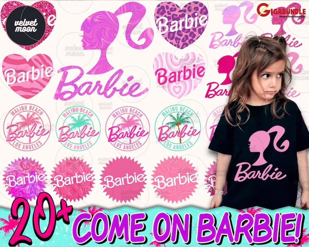 20+ Babe Icons Png Bundle Pink Doll Girl Come On Lets Go Party Girly Beach