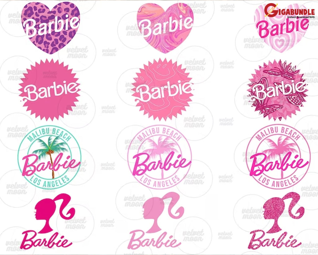 20+ Babe Icons Png Bundle Pink Doll Girl Come On Lets Go Party Girly Beach