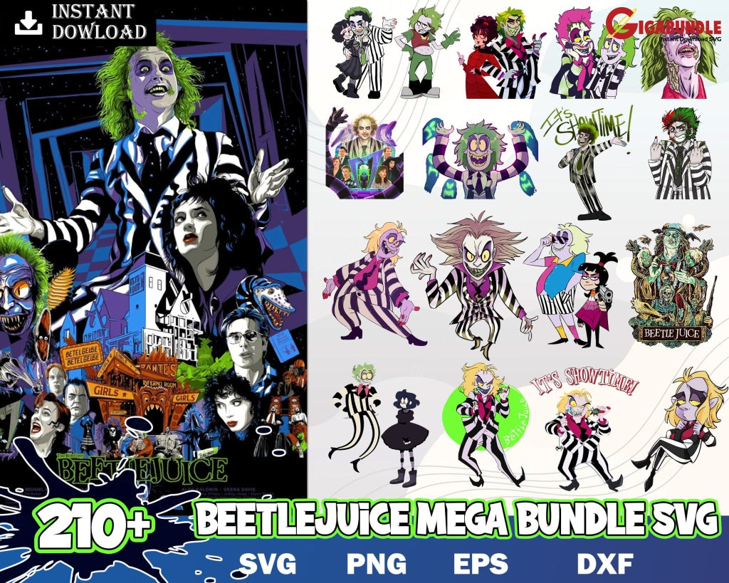 210+ Beetlejuice Svg Bundle Svg- Instant Download