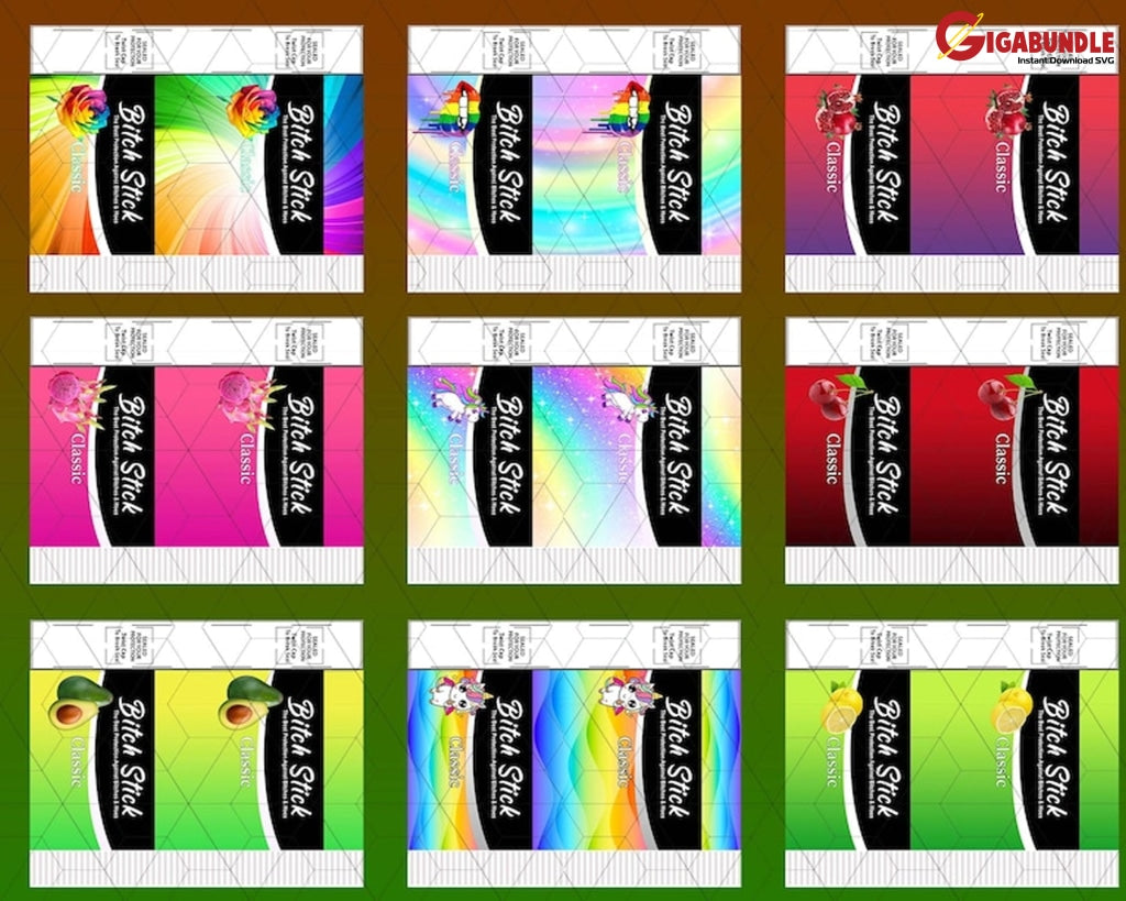30+ Files Bitch Stick Bundle Protection Againt Bitchs & Hoes Tumbler Lipbalm Stick Just Fuck Off