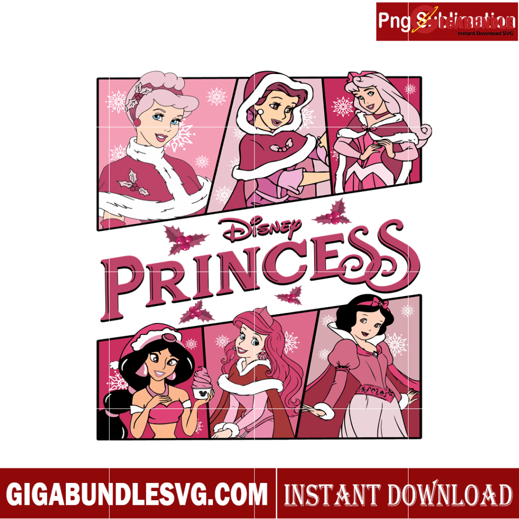 Pink Disney Princess PNG