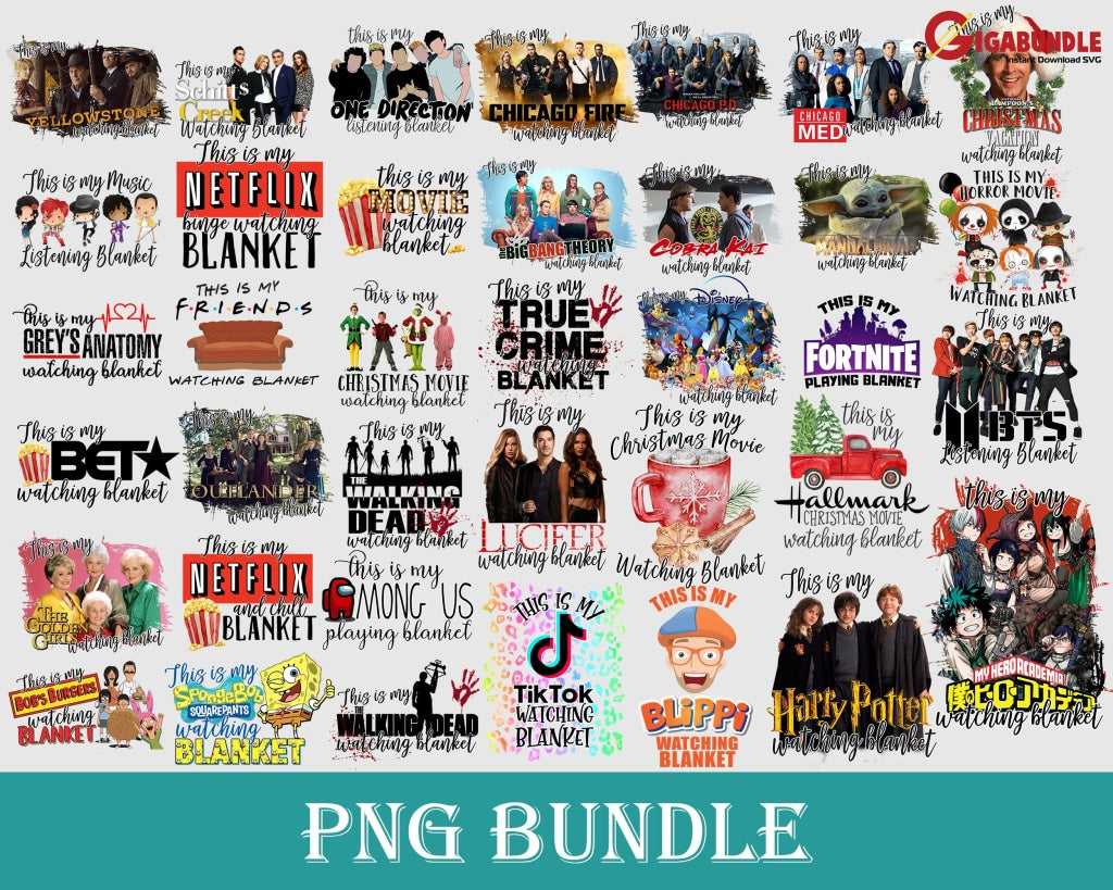 50+ Designs Netflix Blanket Hallmark Christmas Movie Digital Design