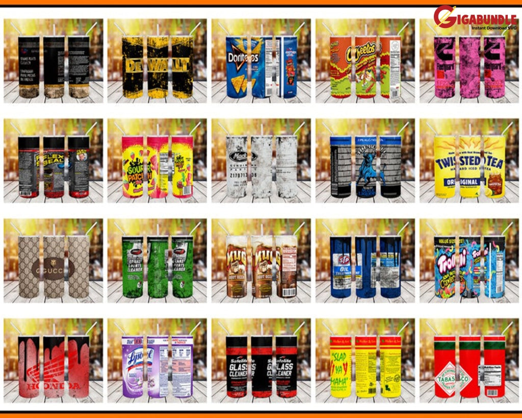 5000+Hq Best Seller Ultimate Tumbler Designs 20Oz Skinny Straight & Tapered Bundle Full Wrap Png