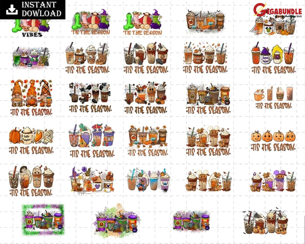 55+ Bundle Halloween Png Tis The Season To Be Spooky Halloween Print Files For Sublimation Pumpkins