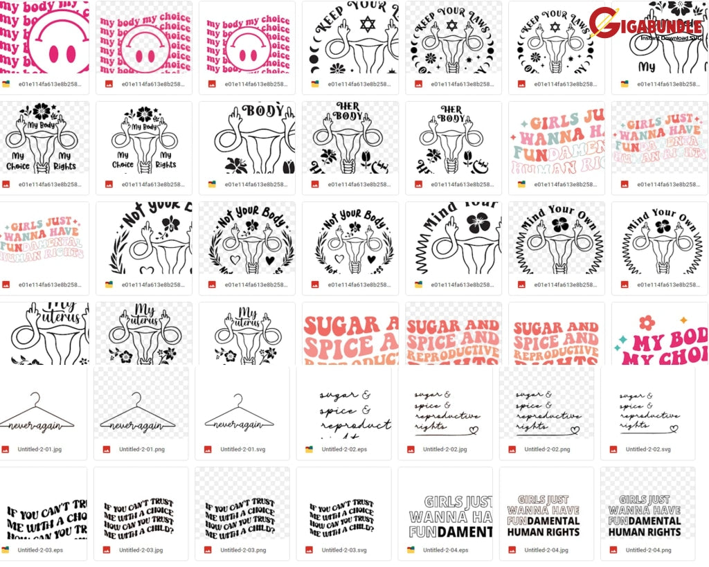 650+ Design Pro Choice Mega Bundle Svg- Instant Download