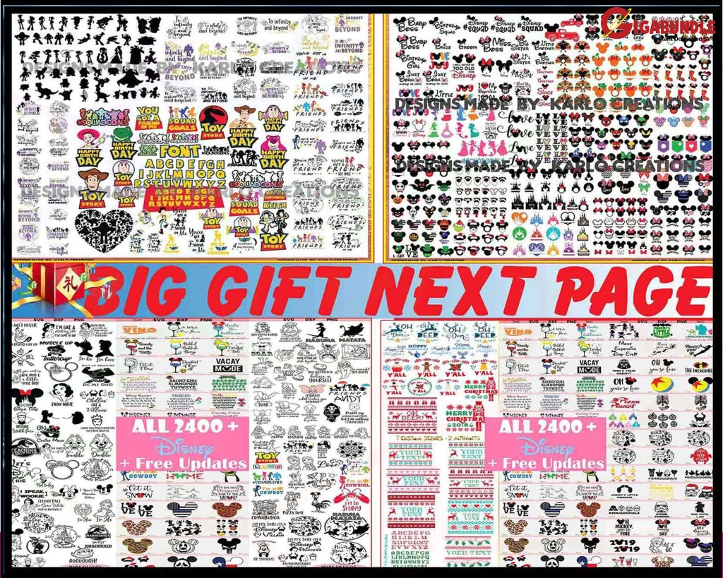 79.000+ Disney Bundle Svg Png Dxf Eps