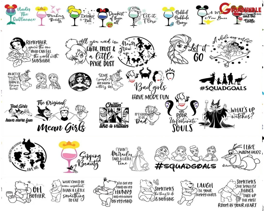 9000+ Halloween Svg Bundle Disney Svg Mickey - Not-So-Scary
