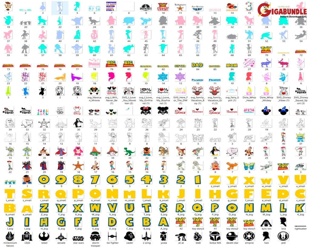 9000+ Halloween Svg Bundle Disney Svg Mickey - Not-So-Scary