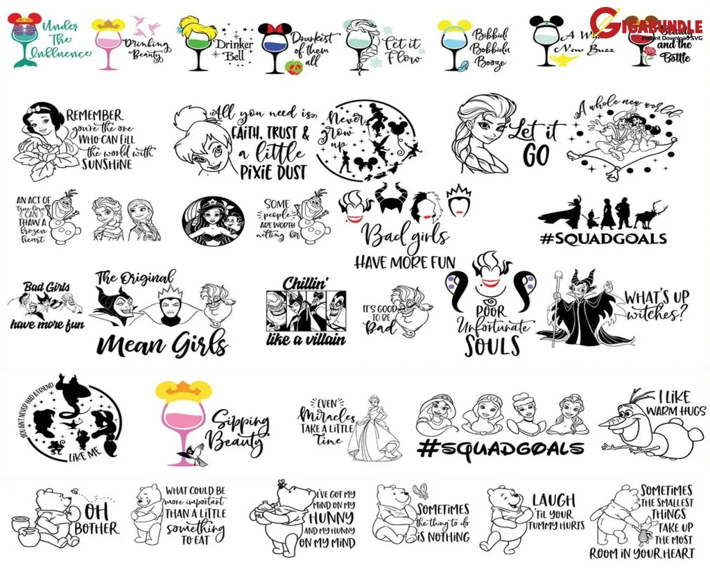 9000+ Halloween Svg Bundle Disney Svg Mickey - Not-So-Scary