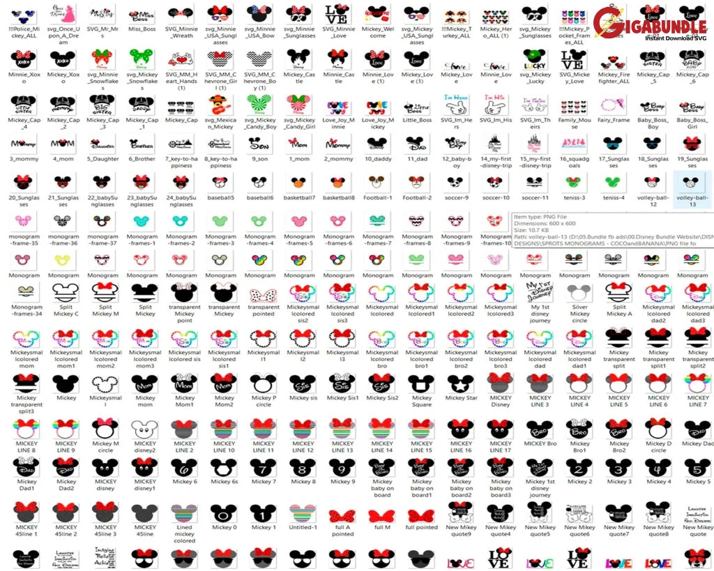 9000+ Halloween Svg Bundle Disney Svg Mickey - Not-So-Scary