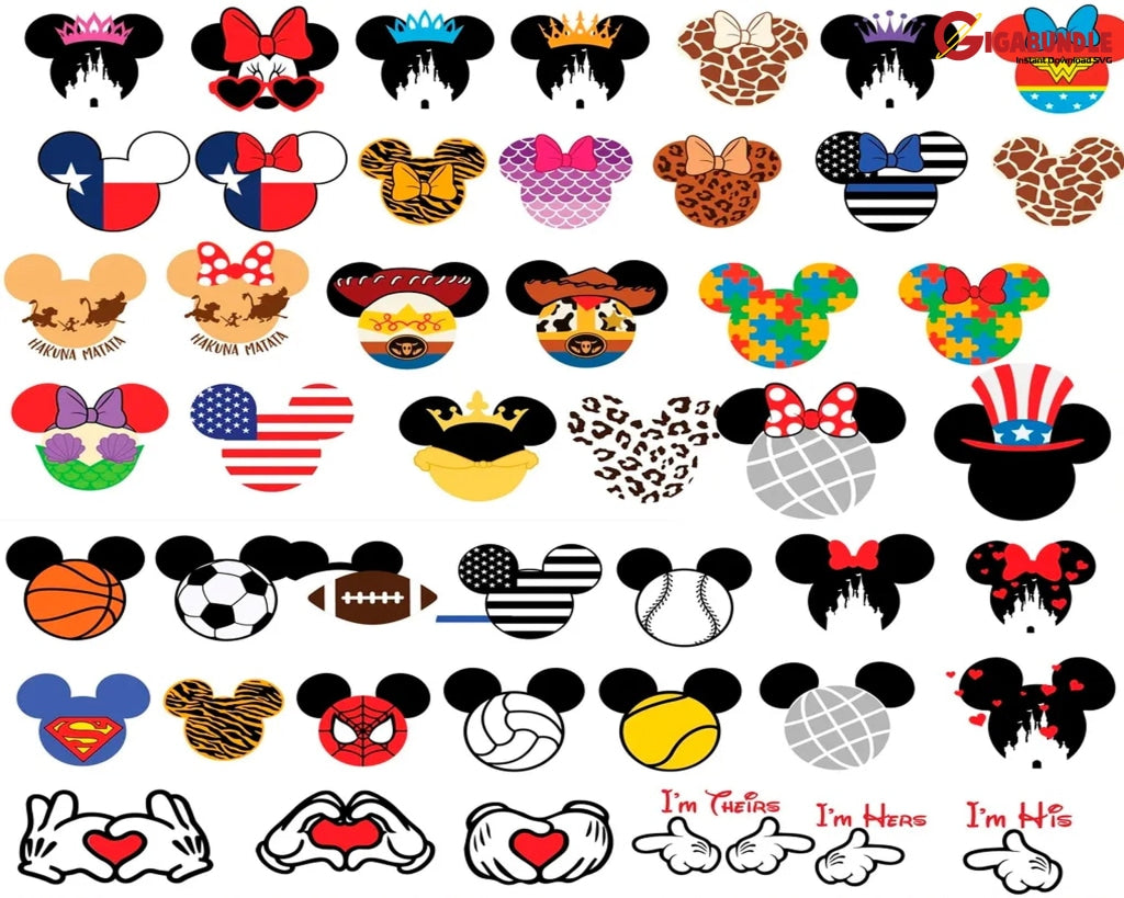 9000+ Halloween Svg Bundle Disney Svg Mickey - Not-So-Scary