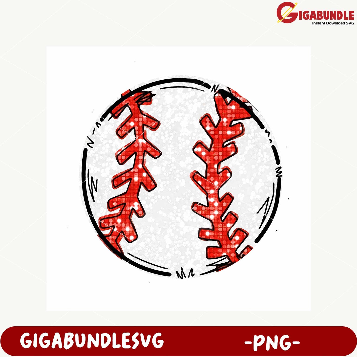Baseball Graphic Design PNG Download for Creative Projects