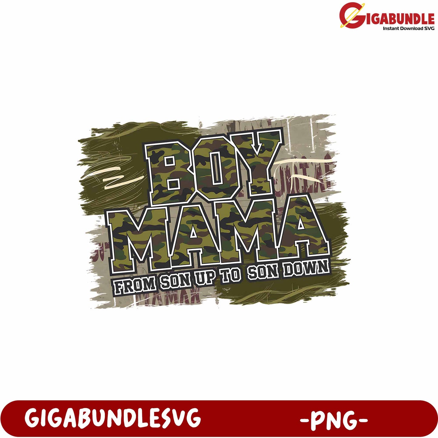 Boy Mama From Son Up to Son Down PNG Product for Moms and Gifts