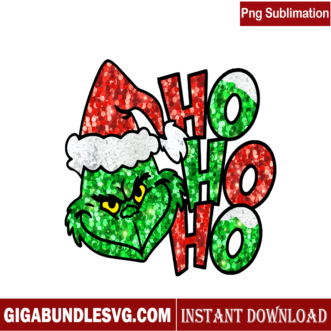 Santa Claus HoHoHo 1 PNG file Merry Christmas Sublimation Ho