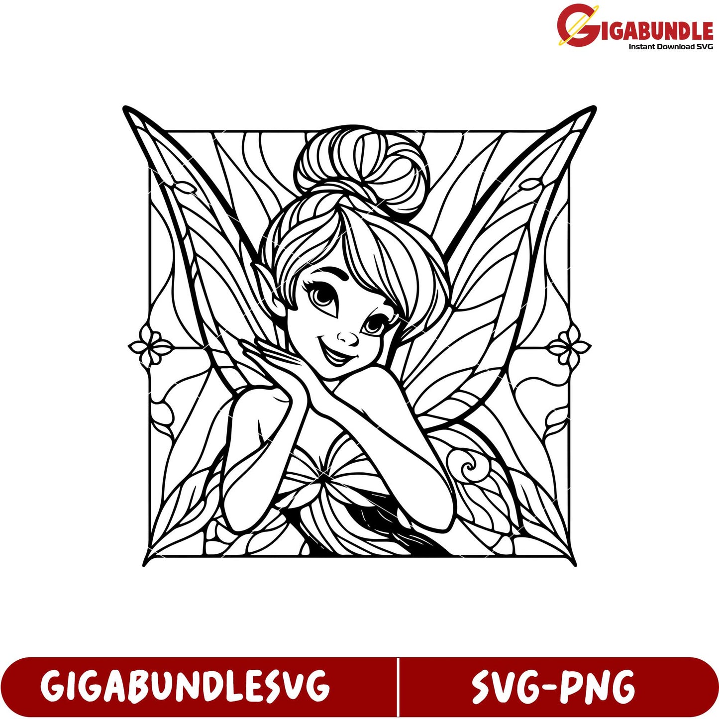 Charming Fairy SVG Cut File for Creative Crafts and Projects