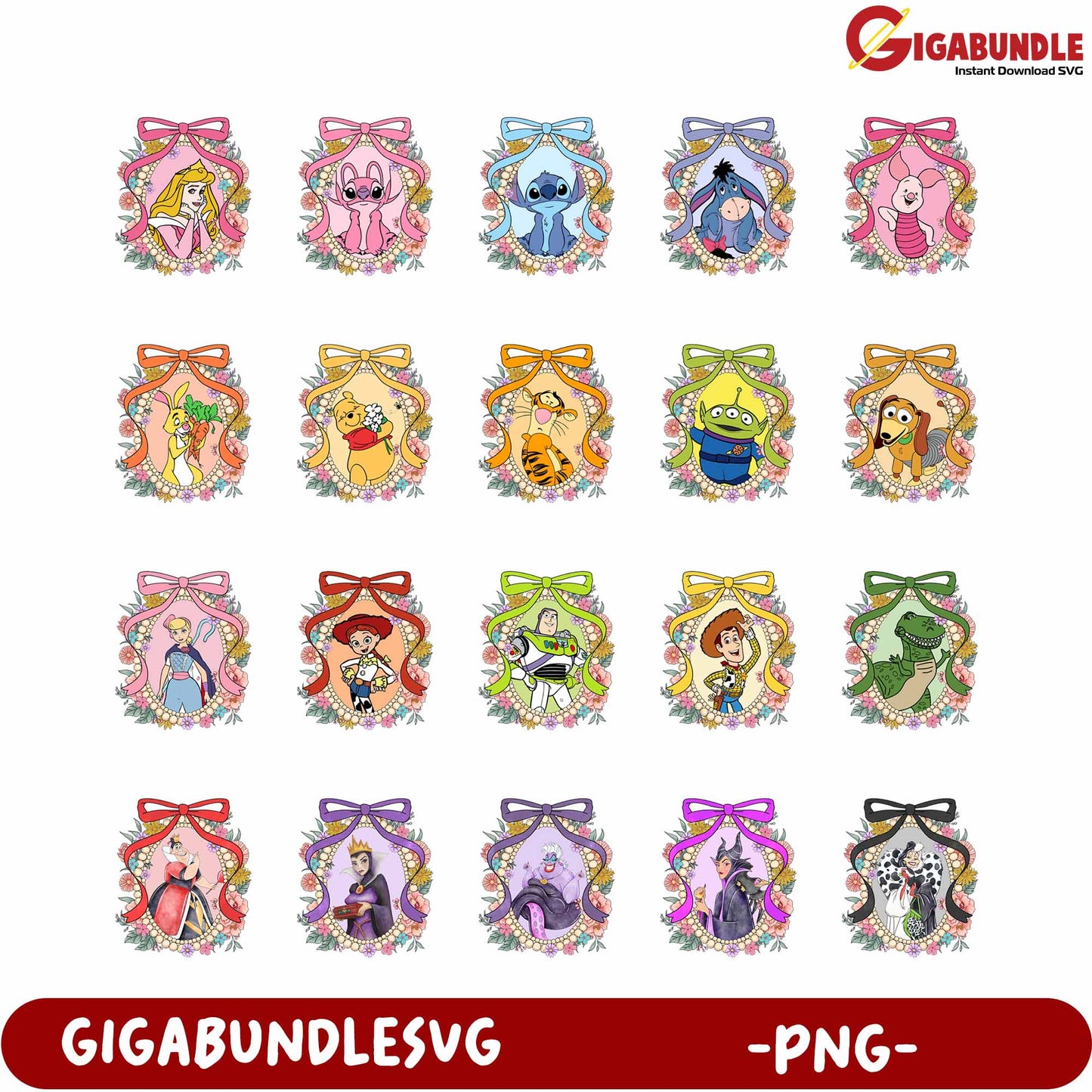 Colorful Character Stickers PNG Set for Creative Projects Online