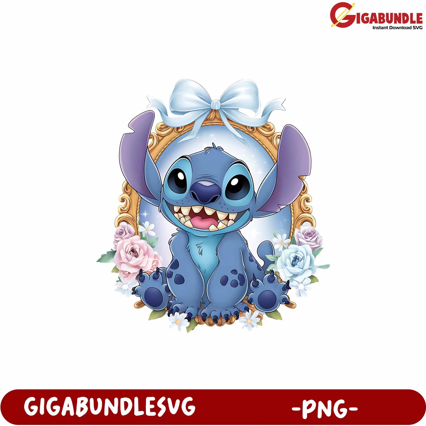 Cute Cartoon Blue Alien Character PNG Art for Downloads