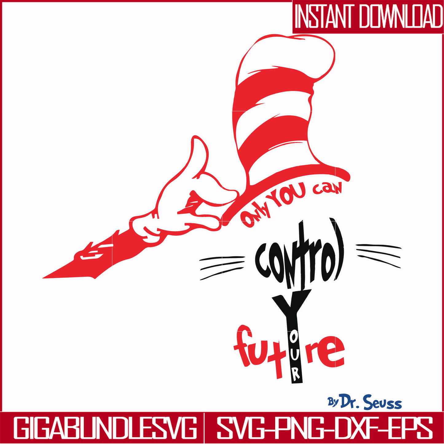 DR000138-Only you can control future svg, png, dxf, eps file DR000138