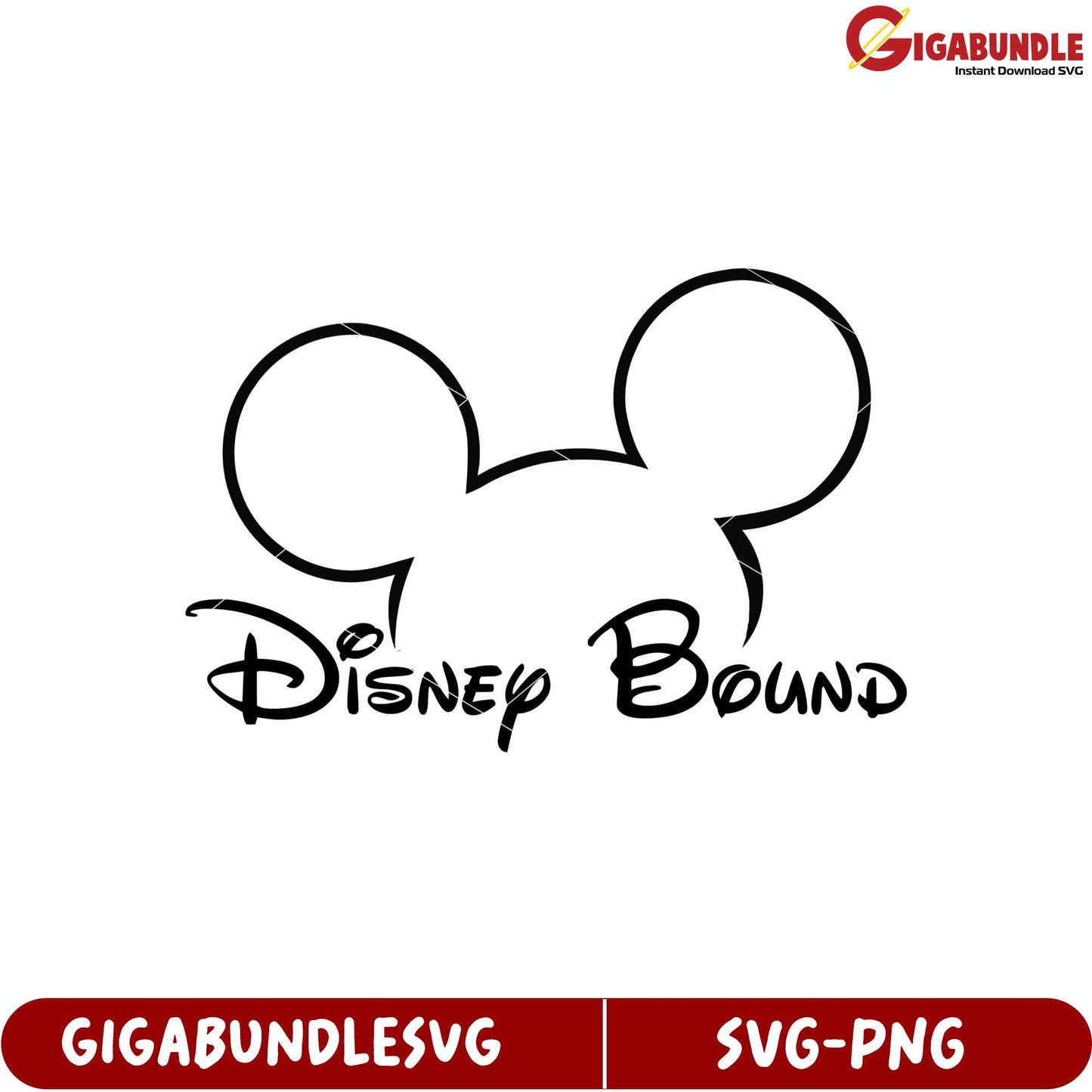 Disney Bound SVG Design for Creative Projects and Crafts Download