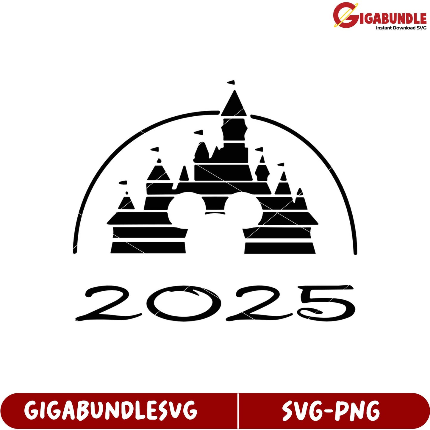 Disney Castle SVG Design for 2025 Celebrations and Events Download