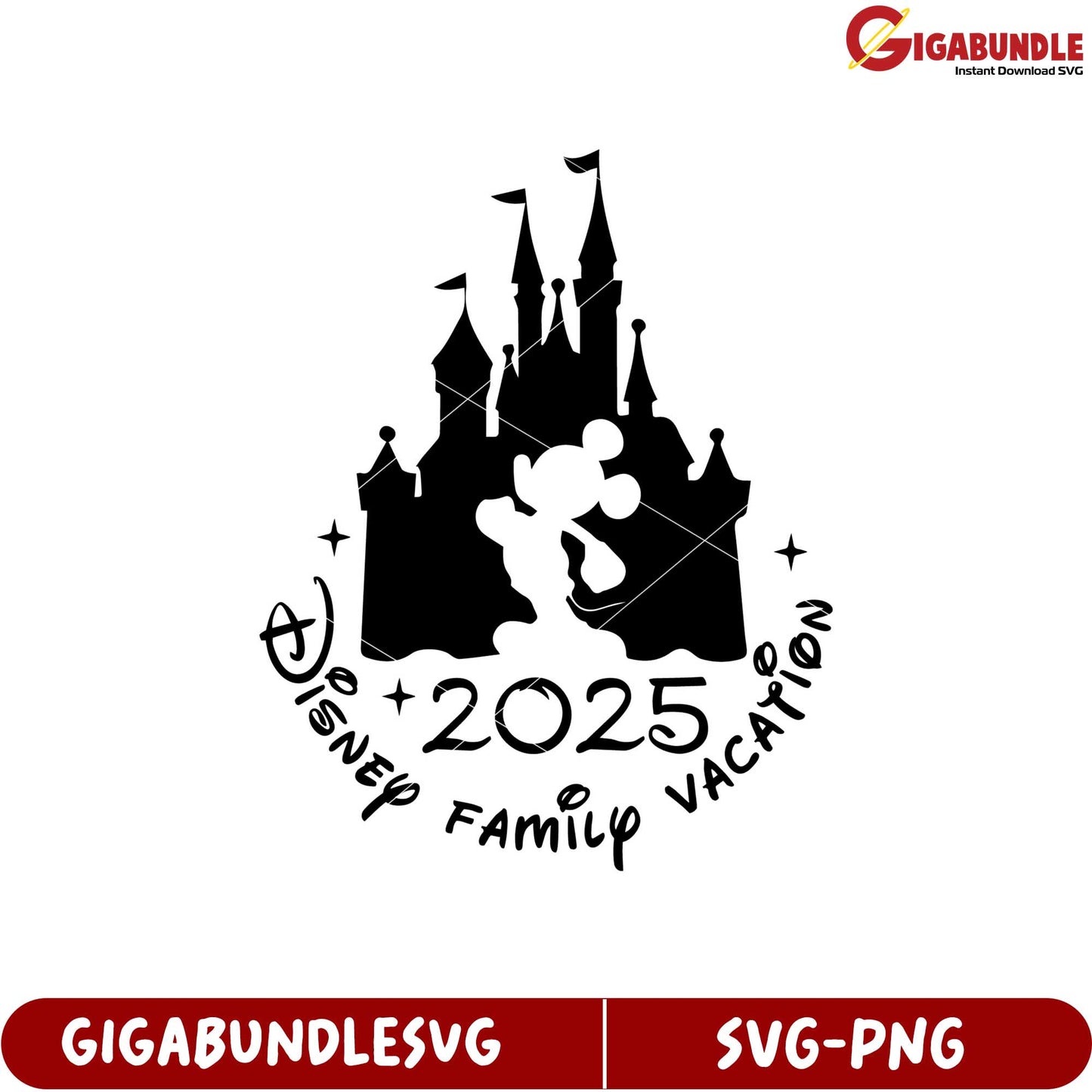 Disney Family Vacation 2025 SVG Design for Magical Memories and Keepsakes