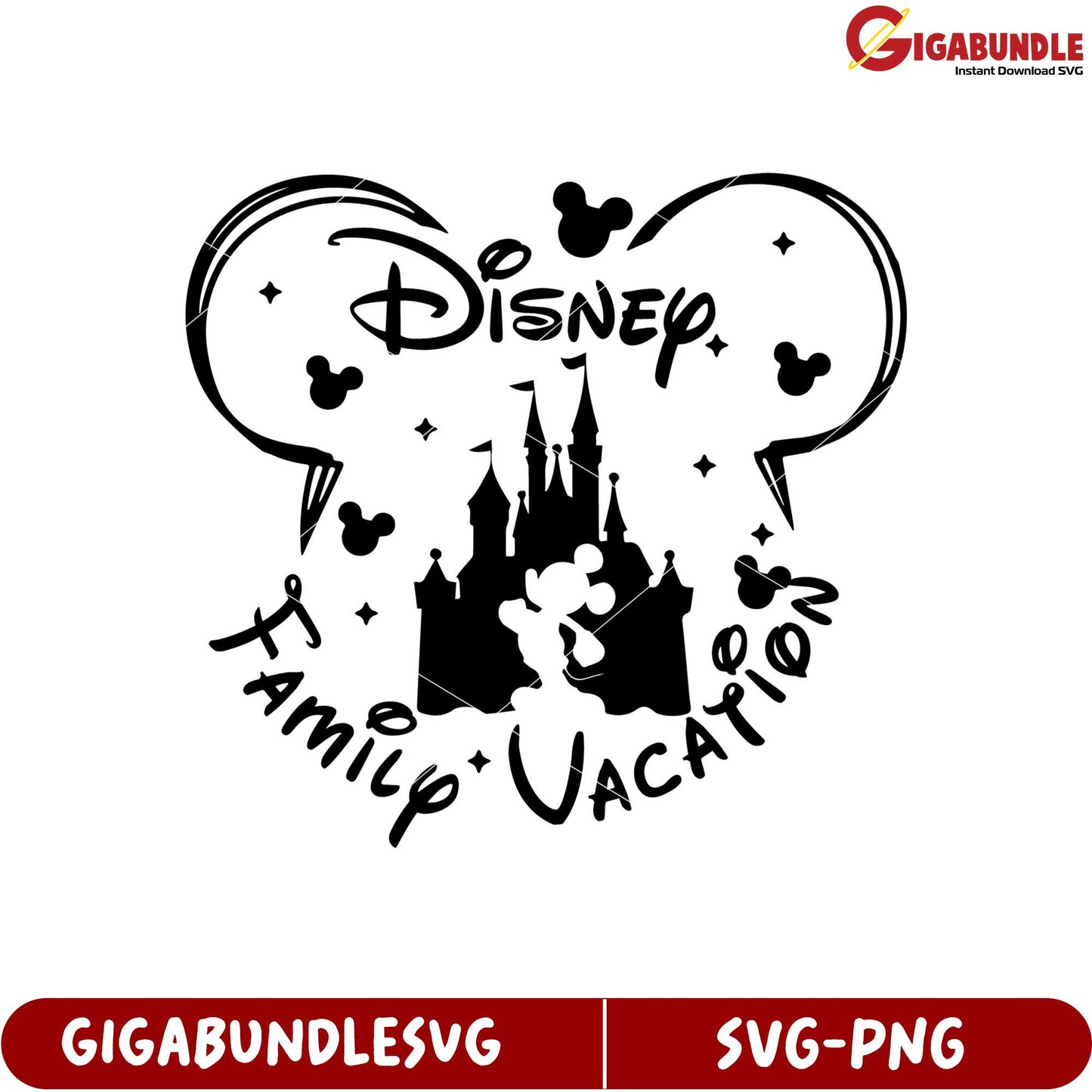Disney Family Vacation SVG Design for Magical Memories and Fun