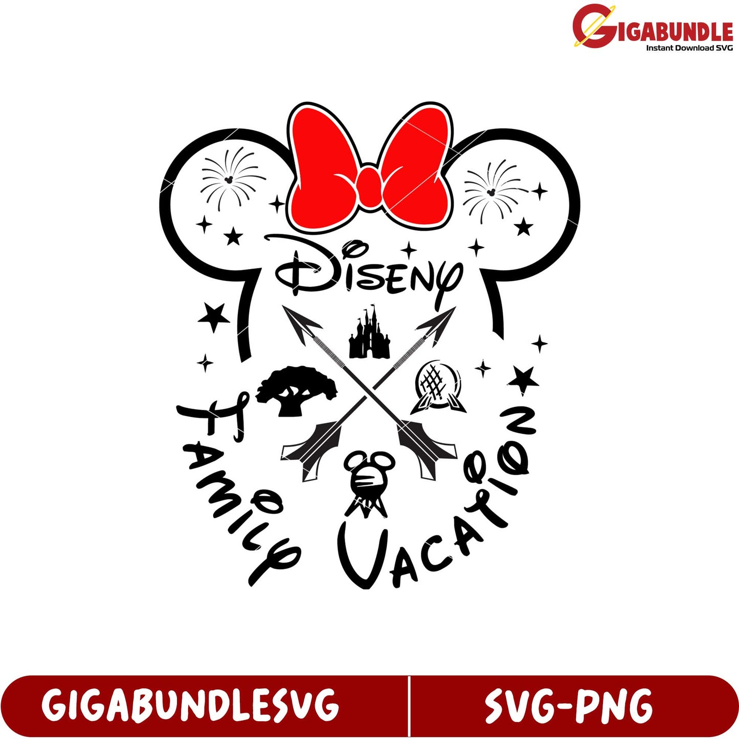 Disney Family Vacation SVG Design for Memorable Moments and Fun