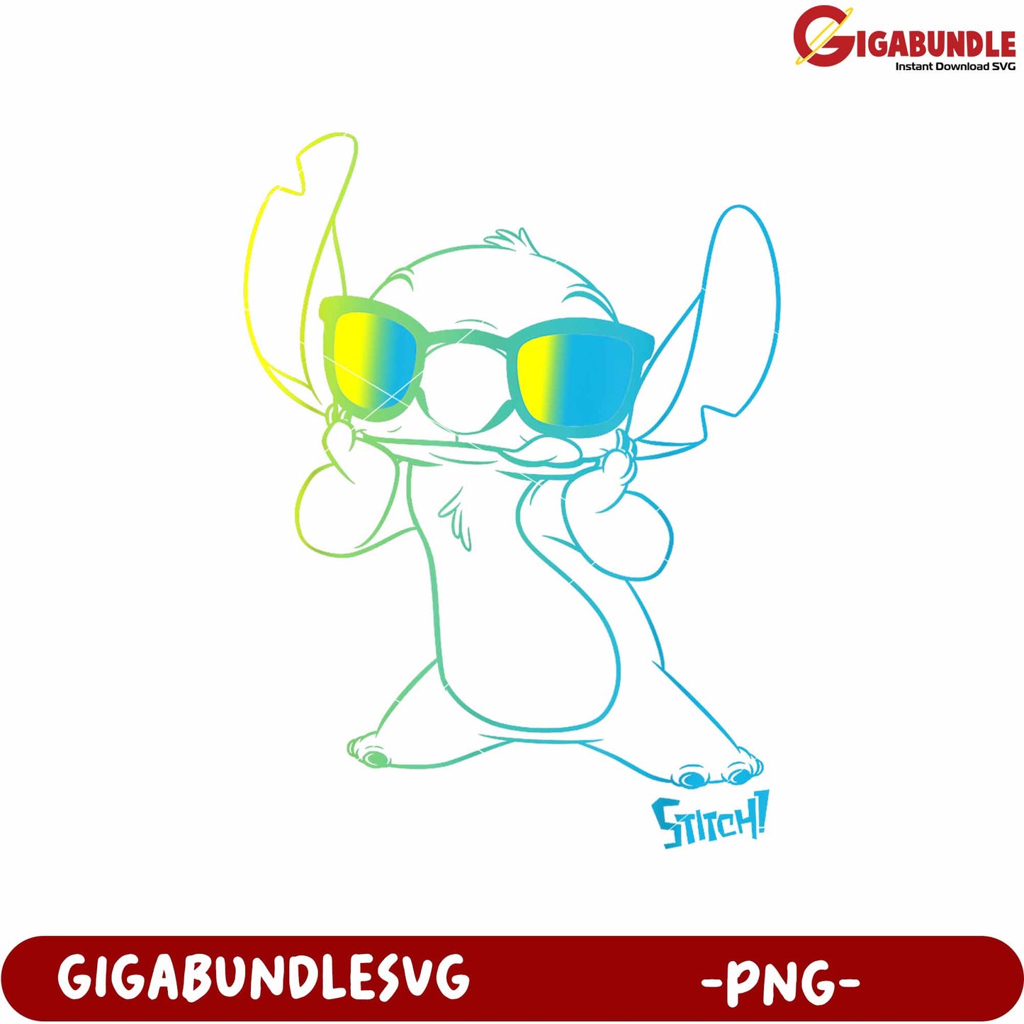 Disney lilo stitch cool stitch neon outline png disney stitch png, lilo and stitch png