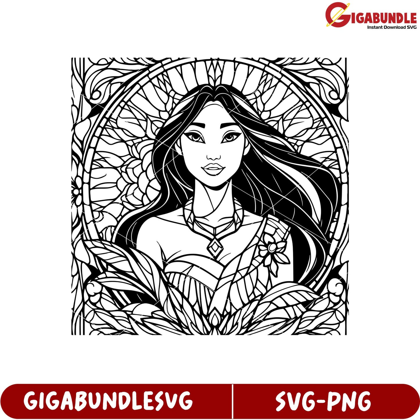 Elegant Princess SVG Design for Crafting and Personal Projects