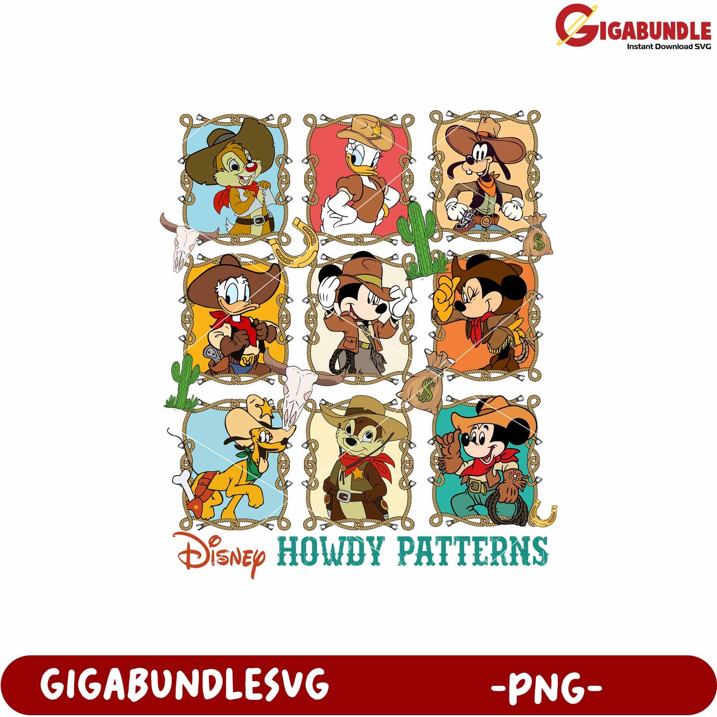 Howdy patterns mickey mouse characters png, mickey mouse characters png