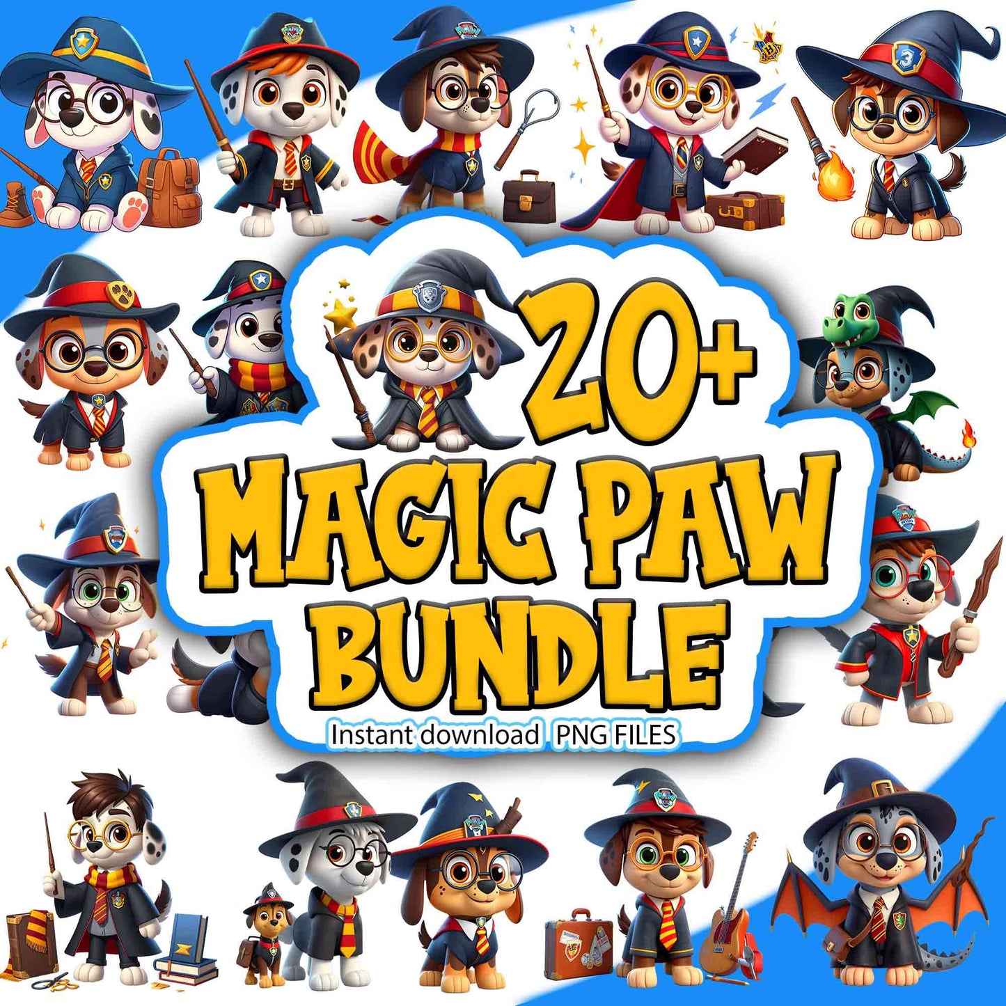 Magic Paw Patrol Png Bundle Rich text editor