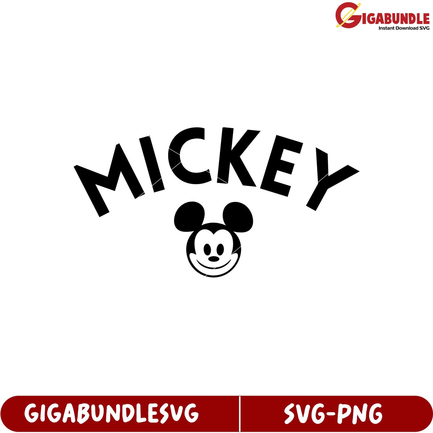 Mickey Mouse SVG Design for Creative Projects and DIY Crafts