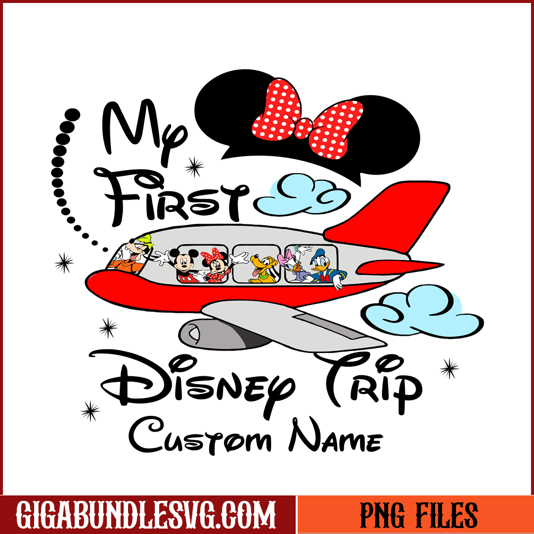 My First Disney Trip Custom Name