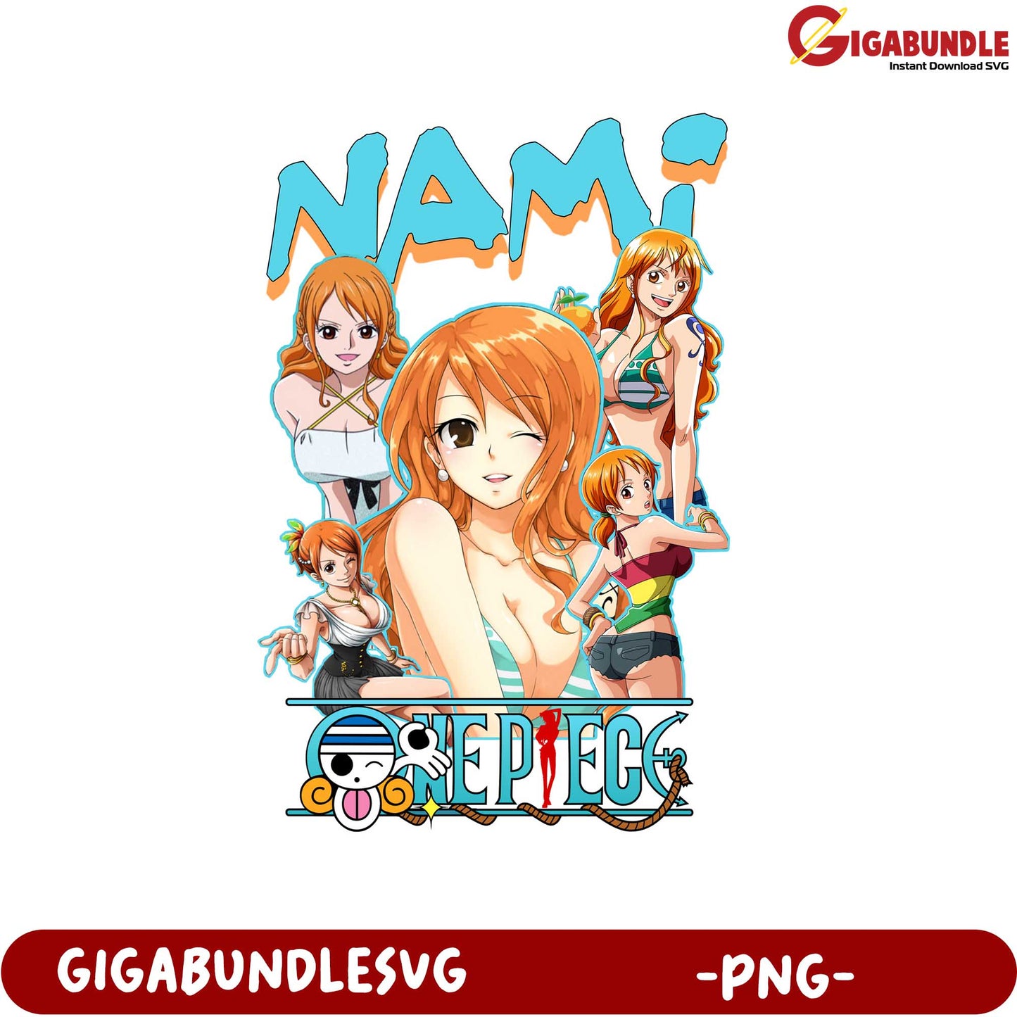 Nami One Piece PNG Artwork for Fans and Collectors Online