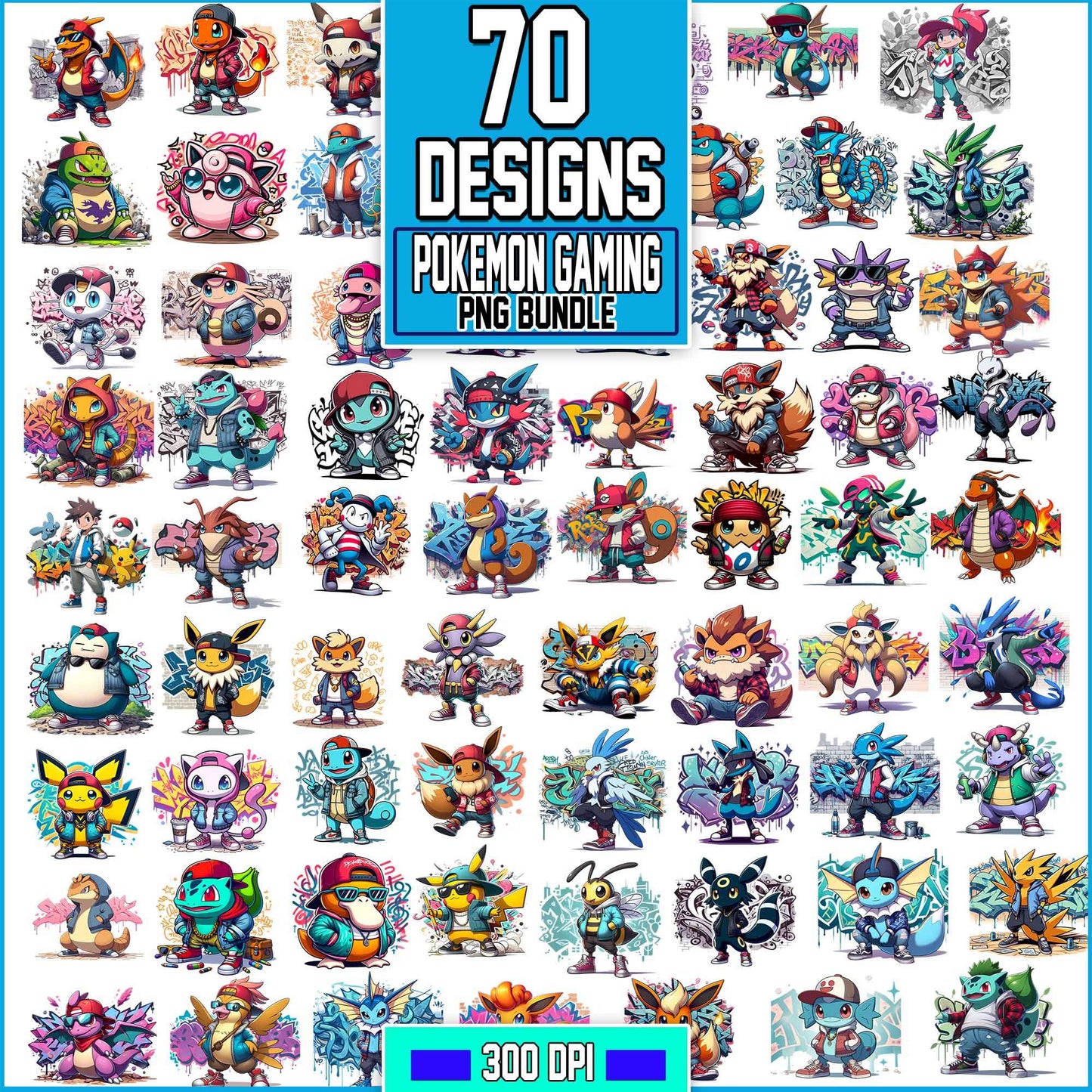 Gaming Pokemon bundle Png