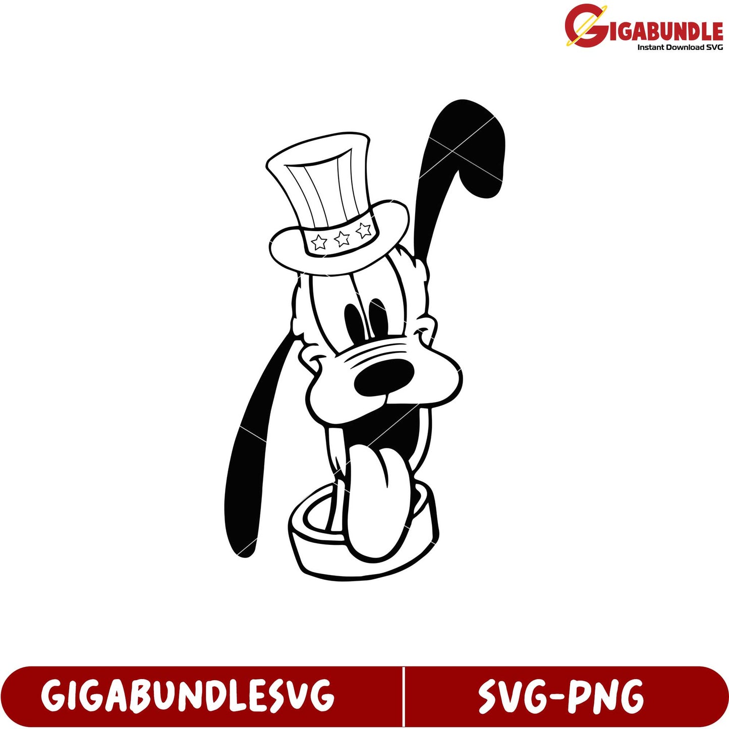 Playful Cartoon Dog Character with Hat SVG Downloadable Image Design