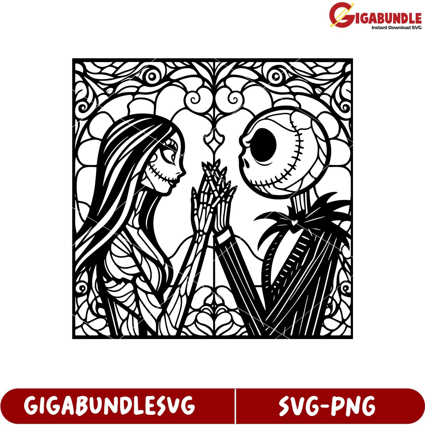 Romantic Skeleton Couple SVG Art for Unique Halloween Decor Projects