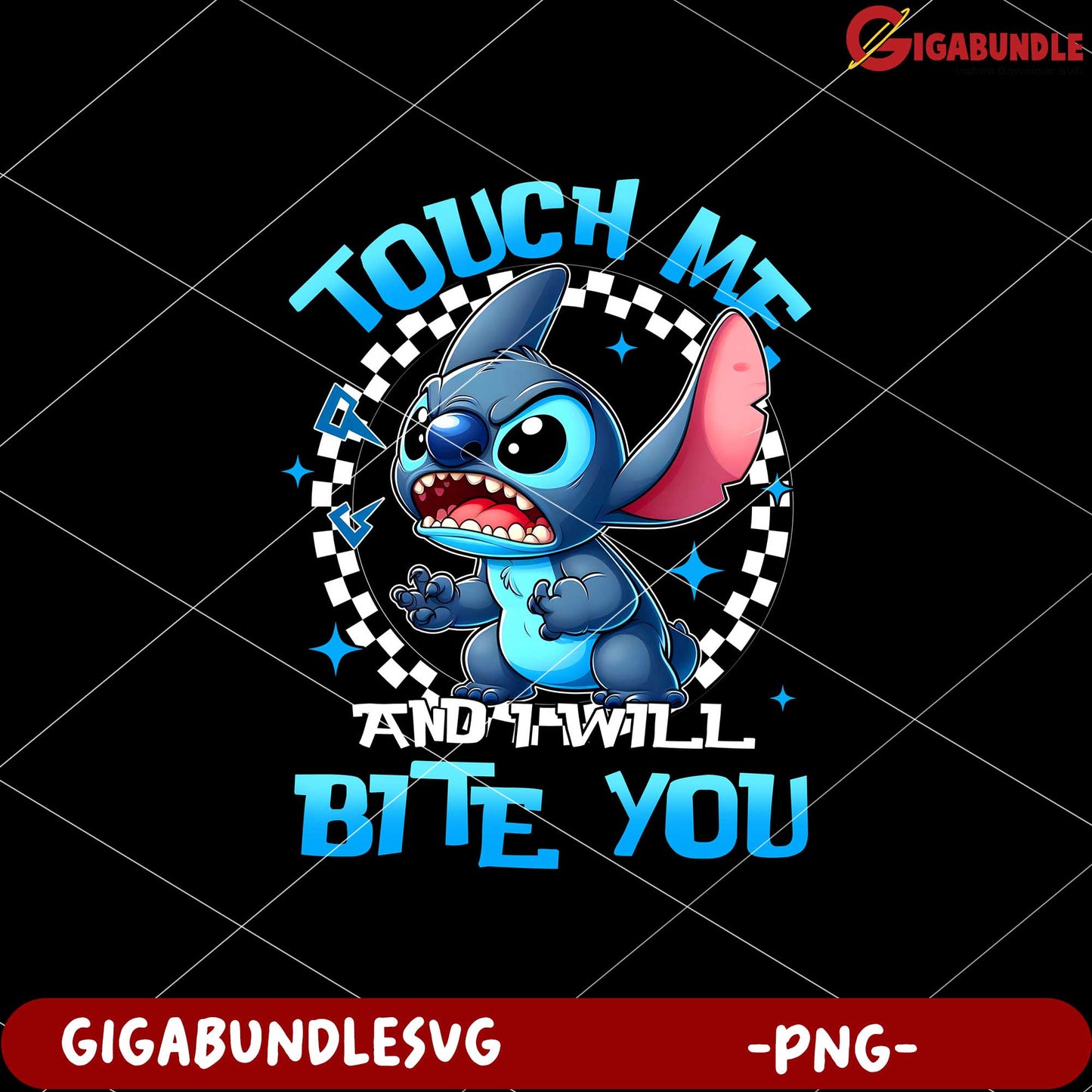 Touch me and i will bite you png, funny stitch memes png, lilo and stitch the movie png