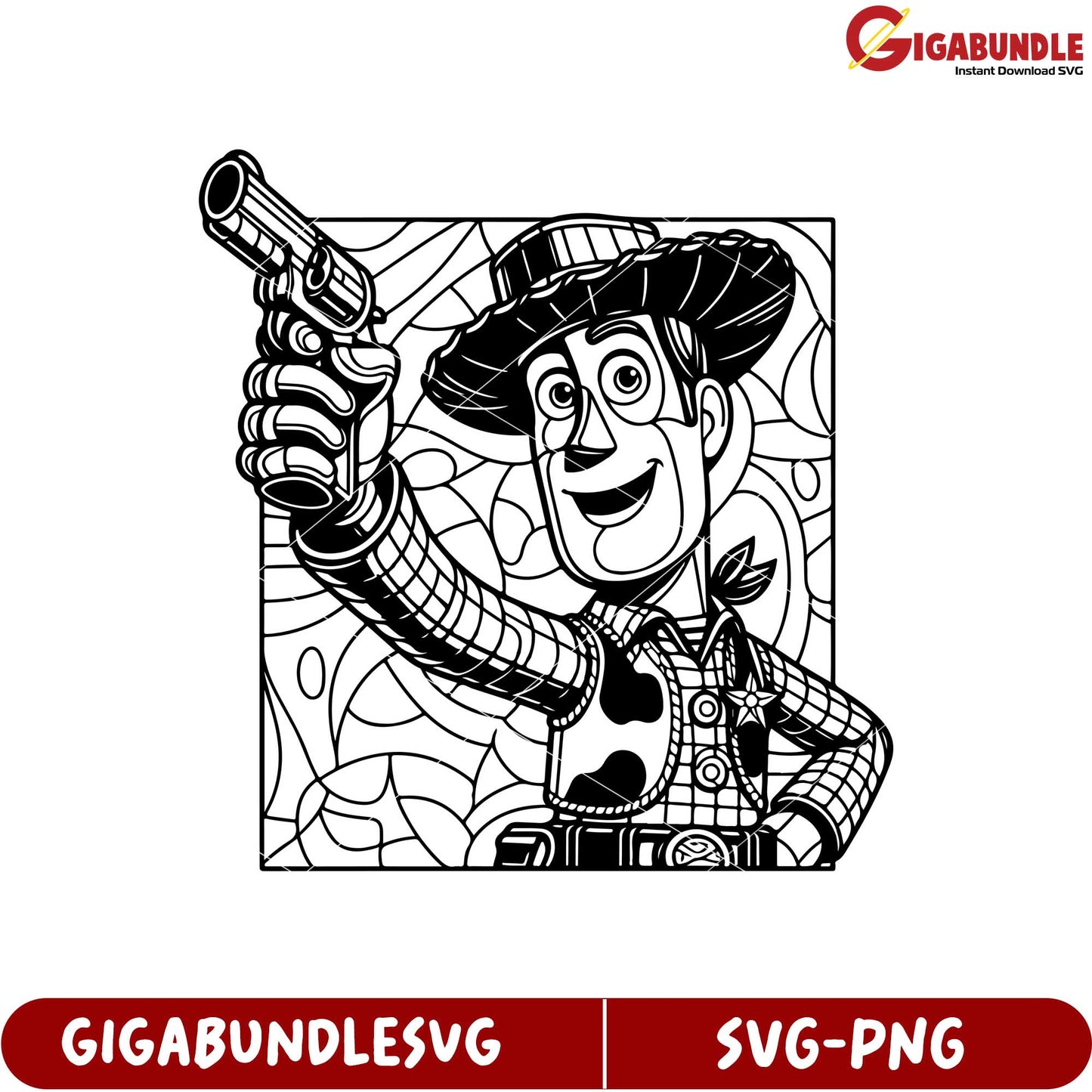 Toy Cowboy Character SVG Design for Personal Use and Crafts
