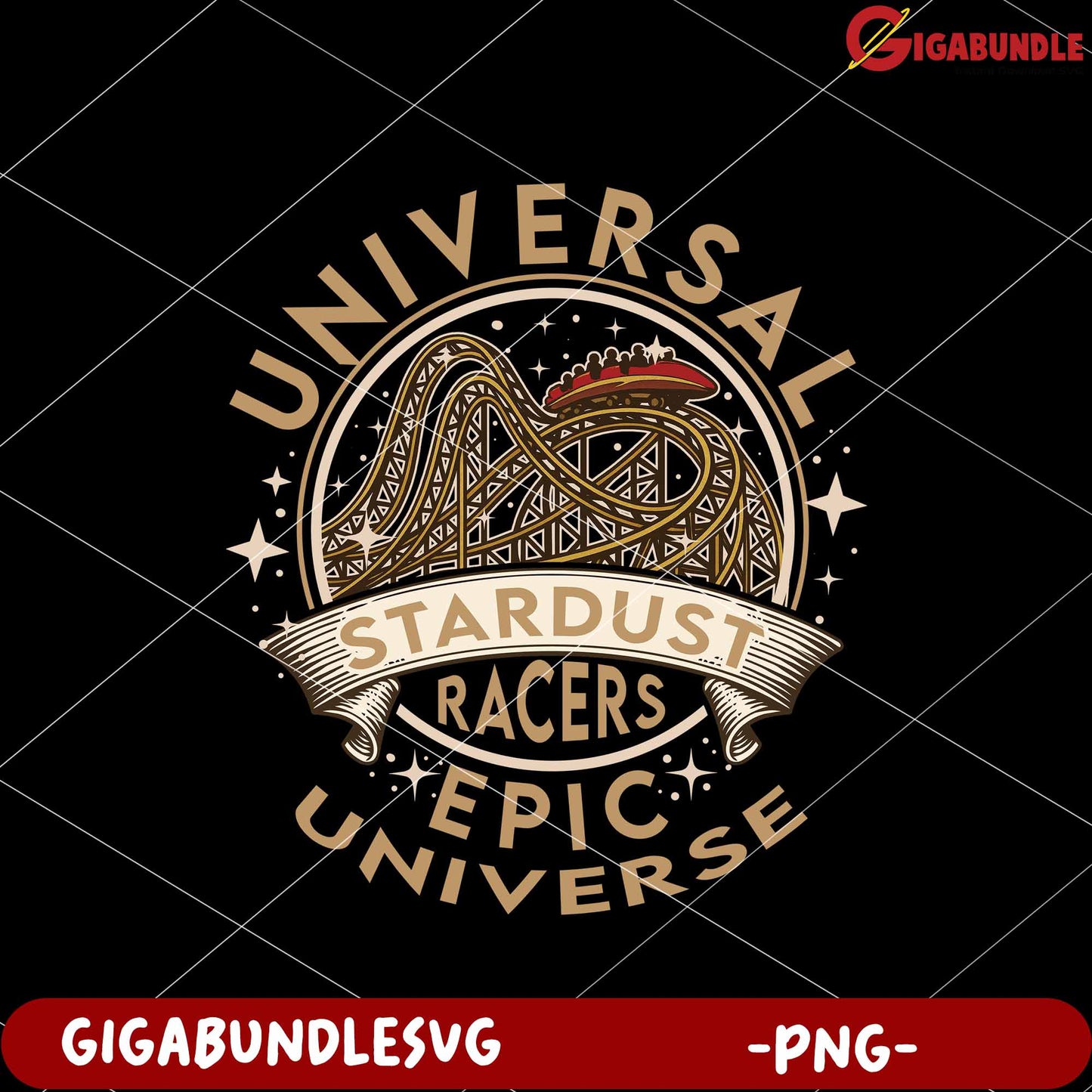 Universal epic universe stardust racers png, epic universe racing png