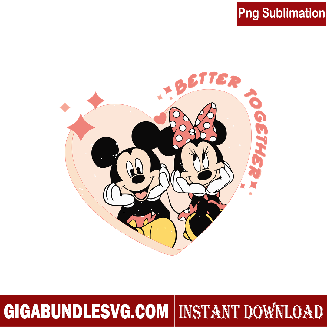 Valentine’s Day SVG bundle ,Mickey Valentine bundle SVG 20