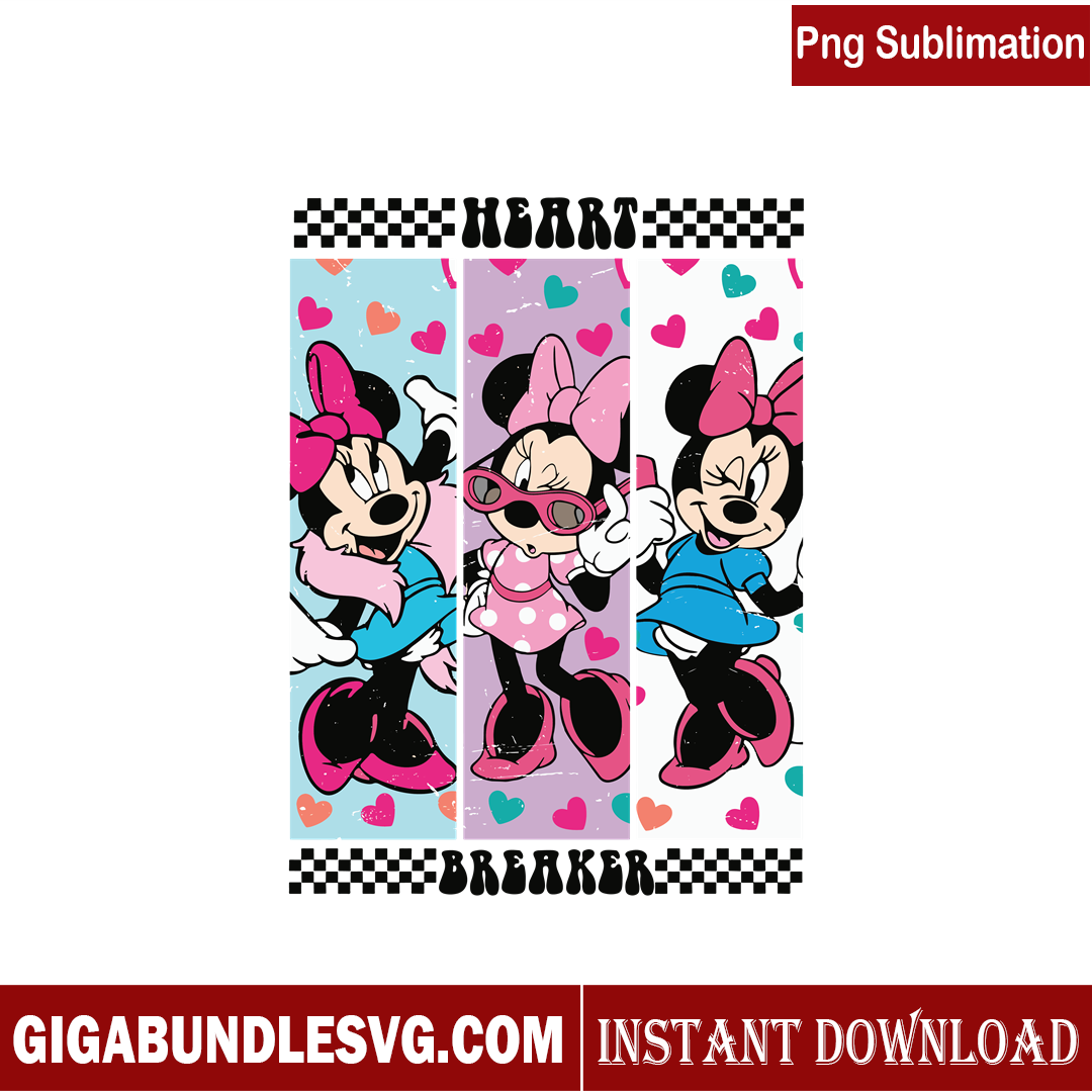 Valentine’s Day SVG bundle ,Mickey Valentine bundle SVG 25