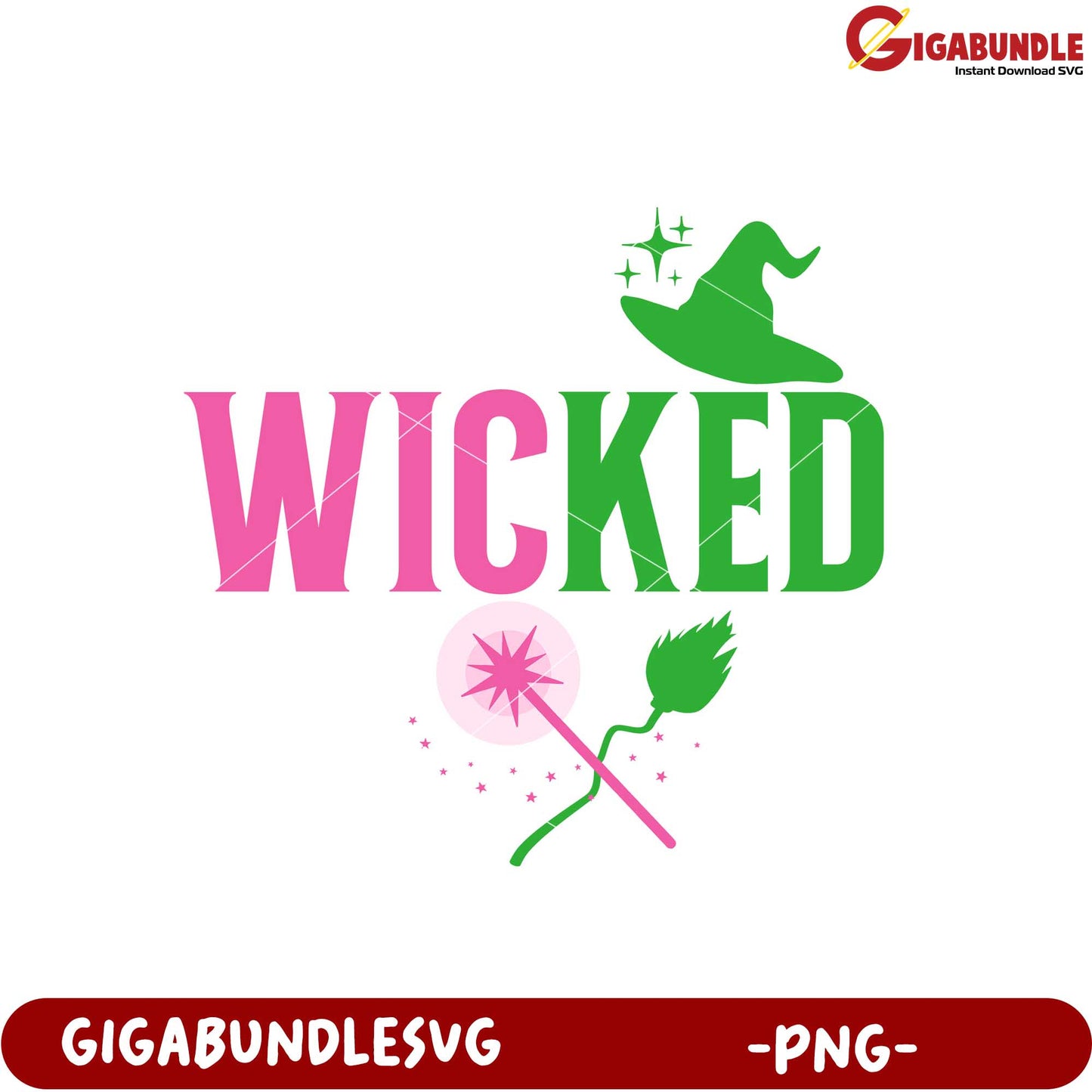 Wicked Witch Graphic Design for Creative Projects PNG